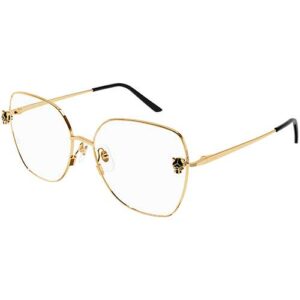 Cartier lunettes métalliques or tournai opticien belgique